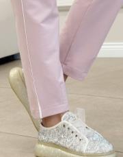 ases biye detay pamuklu eşofman altı pembe 2