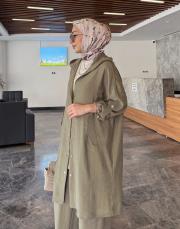 niador çıtçıtlı tensel kap haki 7