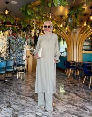 elisa yırtmaç detay tunik mint 3