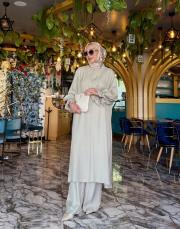 elisa yırtmaç detay tunik mint 4