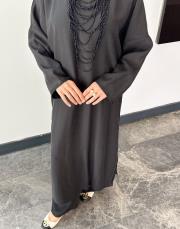 rafella grogren detay uzun tunik siyah 7