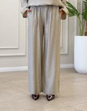 rafella tencel bol paça  pantolon bej 3