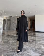 almera taşlı asimetrik tunik siyah 5