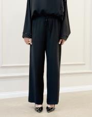 almera bol paça pantolon siyah