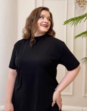 mono kısa kol basic t-shirt siyah