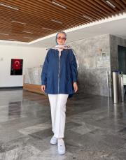 tensel bomber ceket lacivert 2