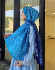 moire desenli silk şal 07 3