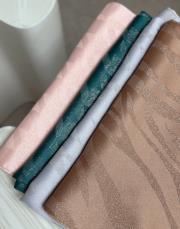 moire desenli simli şal yeşil 2