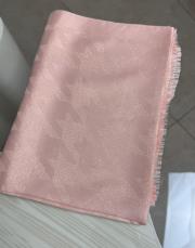 moire desenli simli şal somon