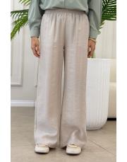 luva tencel bol paça pantolon bej