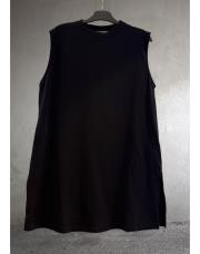 venna sıfır kol uzun basic içlik siyah