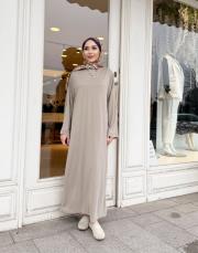 ince basic elbise vizon 3