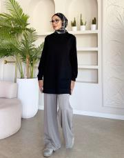 elvis basic sweat siyah