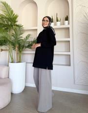 elvis basic sweat siyah 2