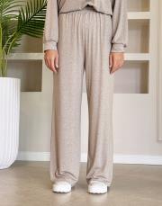 solea örme palazzo pantolon vizon