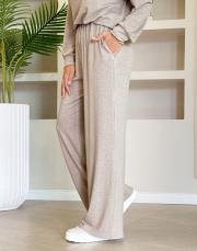 solea örme palazzo pantolon vizon 3