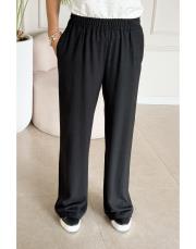 rawa keten bol paça pantolon siyah