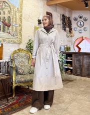 vesso tasarım trench bej 3