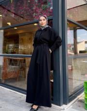 pelerin detay tulum siyah 2