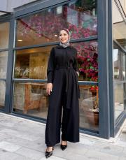 pelerin detay tulum siyah 3