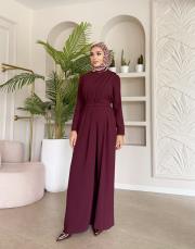 elbise tulum bordo 2