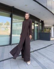 elbise tulum kahve 3