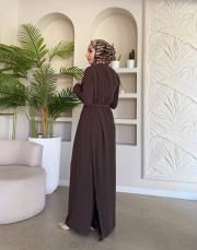 elbise tulum kahve 8