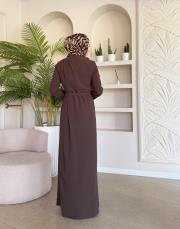 elbise tulum kahve 9