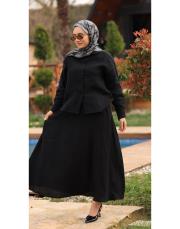 doly keten etekli takım siyah 3