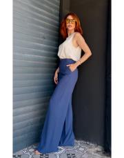 mossy keten bol paça pantolon indigo 4