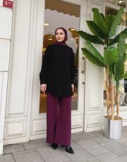 creva tencel gömlek siyah 2