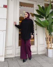 creva tencel gömlek siyah 4