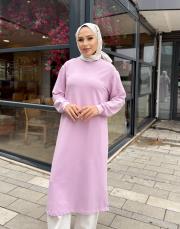 oliva basic uzun sweat lila 3