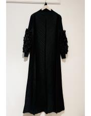 kolu güllü ithal siyah