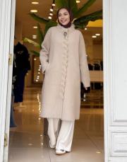 örgü detay angora bej