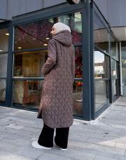 astarlı şişme kapitone mont acı kahve 2