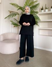 plaza oysho takım siyah