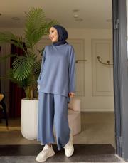 plaza oysho takım mavi 3