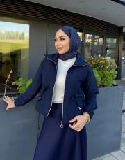 kapitone ceket etekli takım laci 3