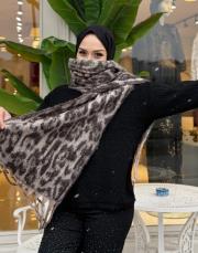 dar atkı şal siyah 2
