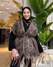 dar atkı şal kahve 2