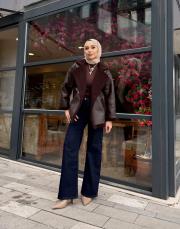 biker kaban acı kahve 4