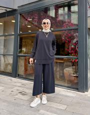 plaza oysho takım lacivert