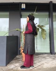 yazsu kapitone yelek siyah 2