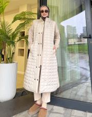 yazsu kapitone yelek taş