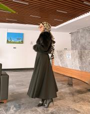 kısa kürk ceket siyah 3