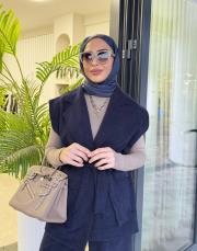 yelek pantolon takım lacivert 3