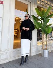 peluş kazak siyah 3