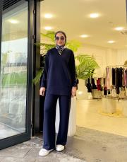 bol paça basic takım lacivert