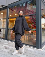 oversize sweat siyah 3